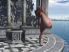 Molto bella puttanella rema cazzo in bocca