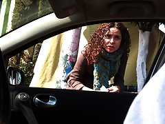 Ragazza collaudatore porno di macchine
