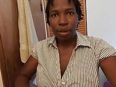 Seducente bionda lesbiche e negro con il cazzo